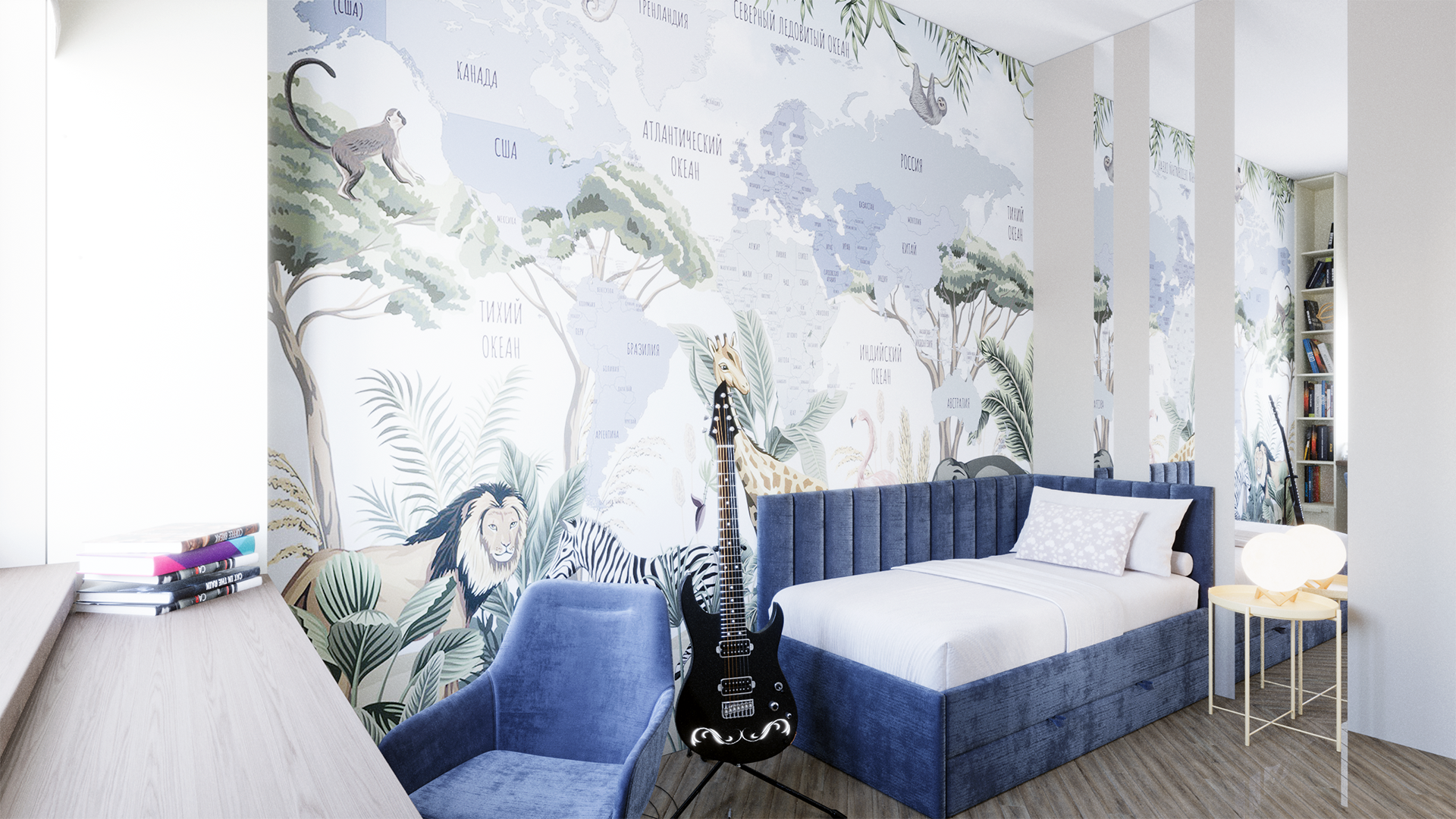 100 square meter residential interior 