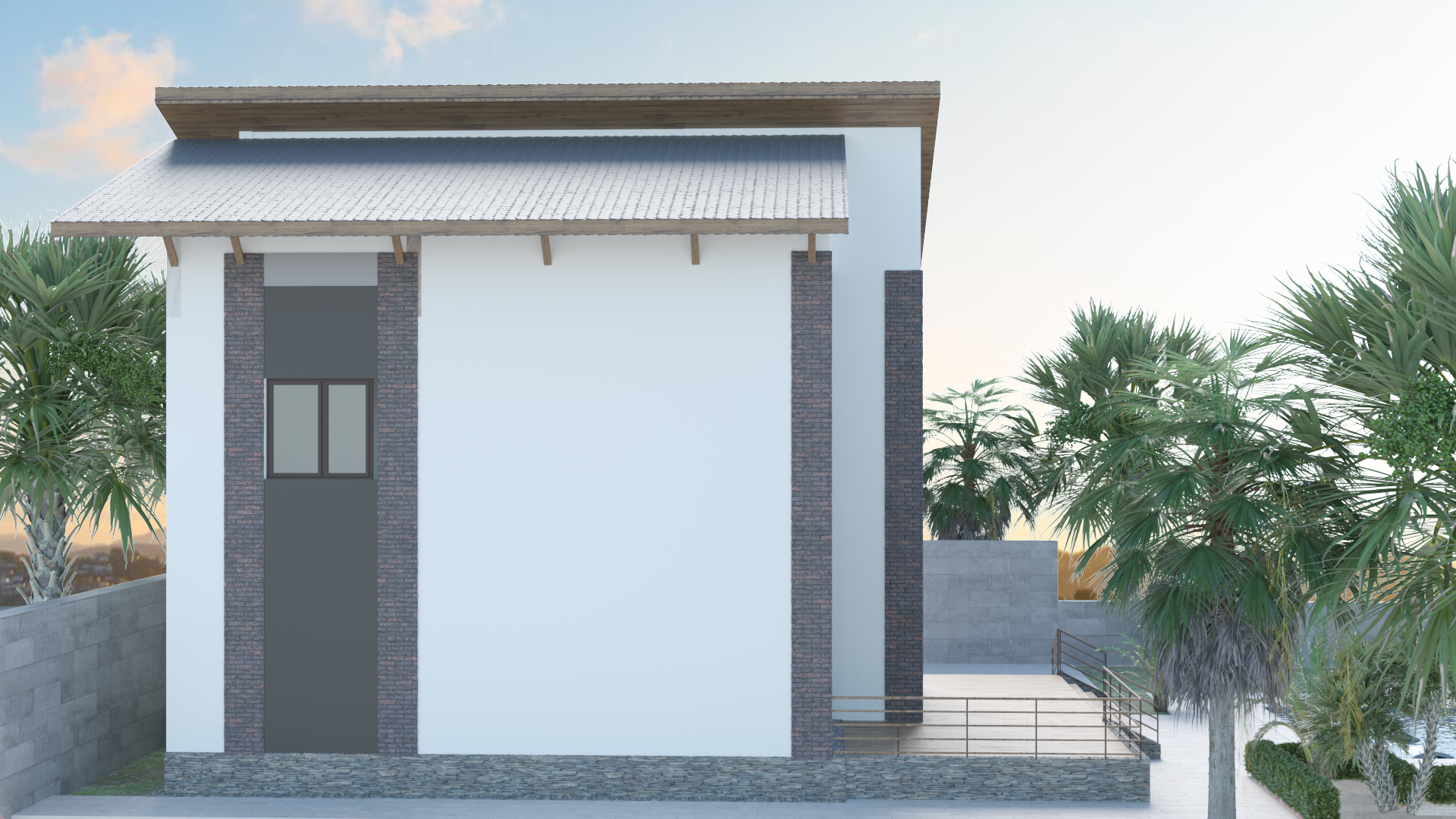 Villa architectural design by Ohanyan Ashot