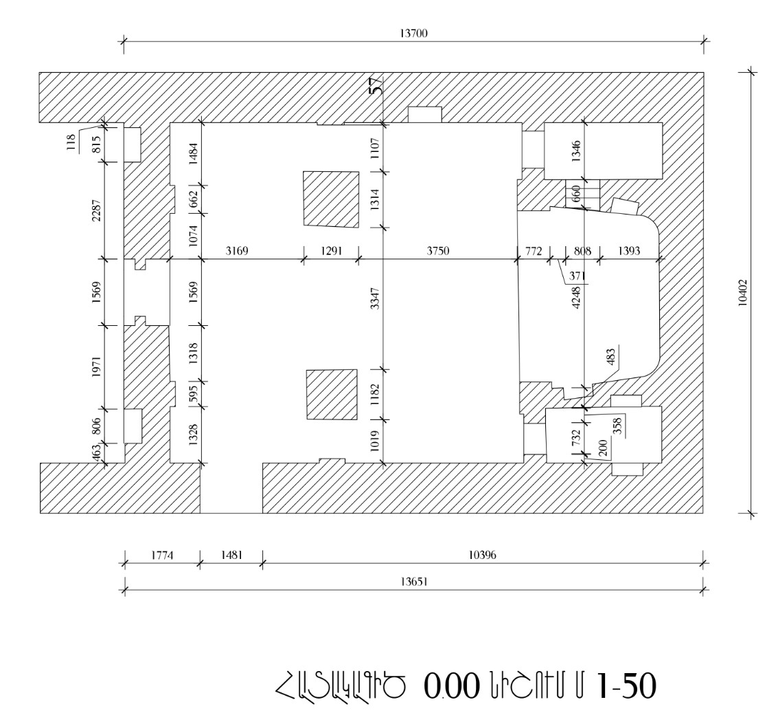 Heritage architecture - technical plans