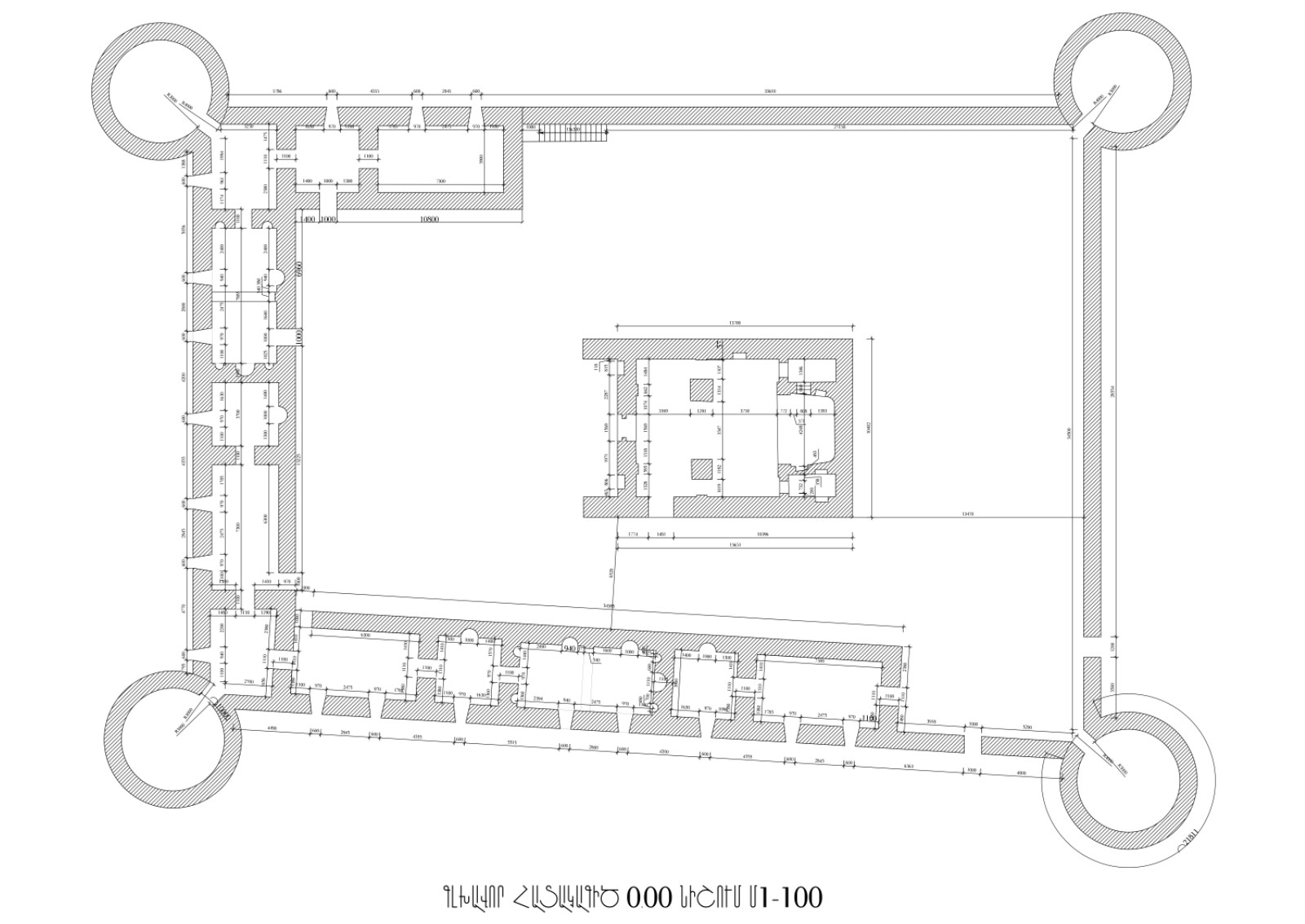 Spatial analysis view - diagrams of heritage architecture project
