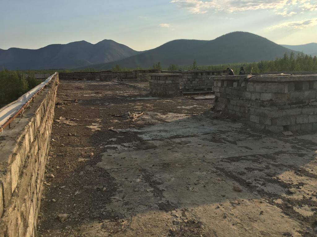 Restoration architecture - current state of project site